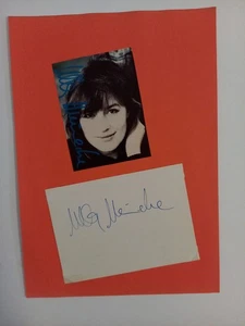 Ulla Meinecke - - original Autogramm - ca. auf Din A4cm - Schriftstück - Picture 1 of 1