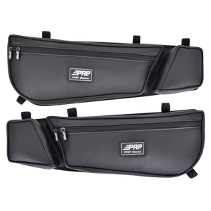 Front Door Bag with Knee Pad for Can-Am Maverick X3, Black (Pair) - Picture 1 of 1