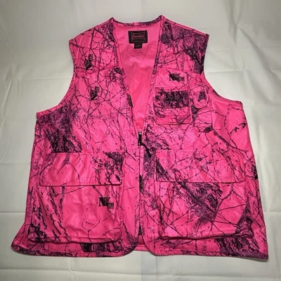 Womens Gamehide Naked North Blaze Pink Outdoor Hunting Vest Size M - Image 1 of 4