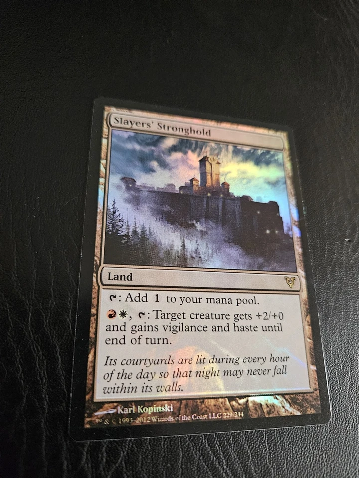 MTG Slayers' Stronghold *FOIL* - Avacyn Restored - Lightly Played - Image 1 of 1