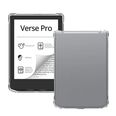 Transparent 6inch eReader Case for Pocketbook Verse/Verse Pro/Verse Pro Color - Image 1 of 4