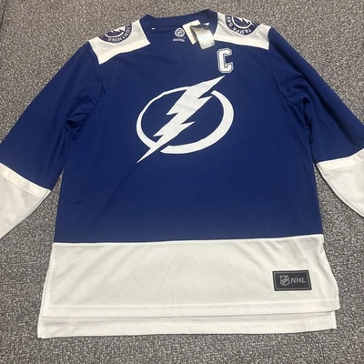 New NHL Tampa Bay Lightning “Steven Stamkos” #91 Jersey Men’s Large - Image 1 of 4