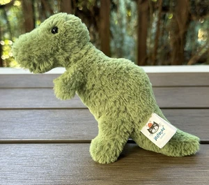 Jellycat Mini Fossilly T Rex grüner Dinosaurier Plüschtier Stofftier FOS6TREX 5 Zoll gebraucht - Bild 1 von 12