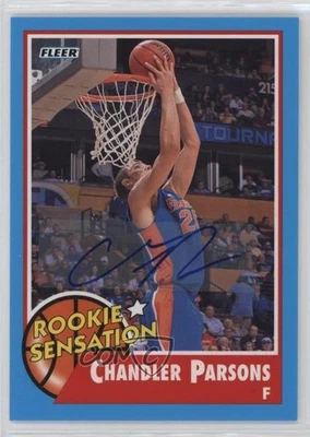 2011-12 Fleer Retro Rookie Sensation Auto Chandler Parsons #74 Auto - Image 1 of 2