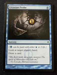 1x MTG Magic the Gathering Gitaxian Probe (35/180) New Phyrexia LP Non Foil - Picture 1 of 2
