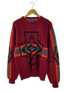 PENDLETON Knit Sweater (Thick)/XL/Wool/RED Used - Picture 1 of 4