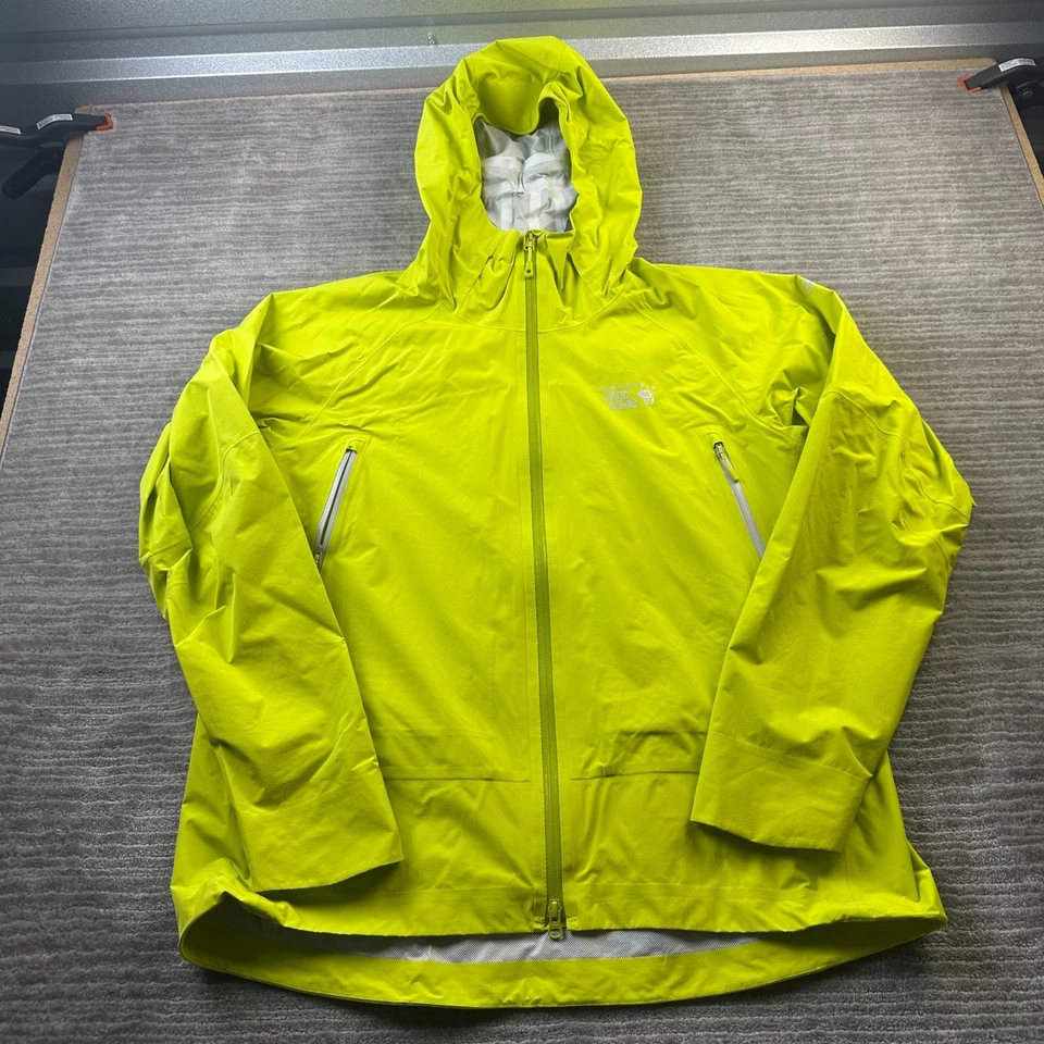 Chaqueta Mountain Hardwear Para Hombre Extra Grande Verde Quasar Lite Impermeable Foto 1 de 4
