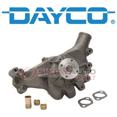 Dayco Water Pump for 1973-1985 Chevrolet K20 Suburban 7.4L V8 - Coolant ag Foto 1 de 4
