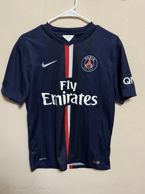 Zlatan Ibrahimovic #10 Men’s Sz Med Nike Paris Saint-Germain Soccer Jersey 2014 - Image 1 of 2