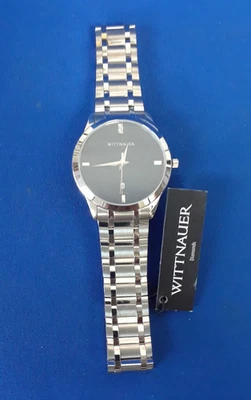 Wittnauer by Longines Men's Sapphire Crystal Silver Steel 41mm Blue Watch WN3088 - Image 1 of 4