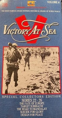 Victory At Sea Volume 6 (VHS, War/History, B&W, 4-Episodes, 1952) - Image 1 of 4