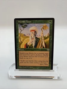 Worldly Tutor Mirage 1996 Excellent Mtg Magic The Gathering Illus David O’Connor - Picture 1 of 5