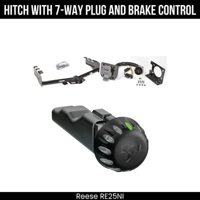 Hitch Tow PKG+ 制动控制 适用于 99-13 Silverado Sierra 1500 HD 2500LD 经典 — 第 1/4 张图片