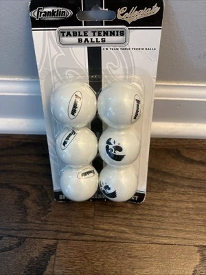 New Franklin University Of Iowa Table Tennis Ping Pong Balls - Image 1 of 3