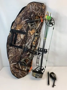 Hoyt Ignite Compound Bow Left Handed in Case - FAST SHIPPING - Picture 1 of 17