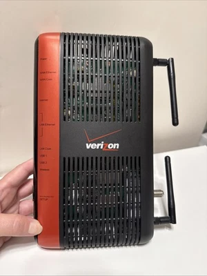 Módem router inalámbrico Gigabit VERIZON FIOS Frontier Actiontec MI424WR Rev.I Foto 1 de 4