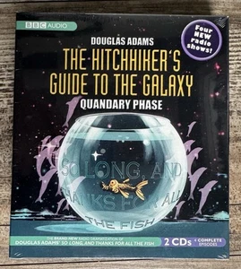 Douglas Adams Hitchhikers Guide To The Galaxy Quandary Phase (2-CD’s) 🌟 SEALED! - Picture 1 of 6