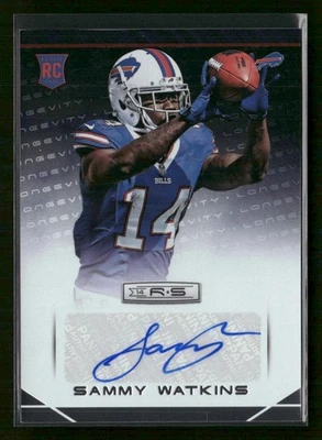 2014 Panini Rookies & Stars Sammy Watkins Rookie Autographs Longevity Auto RC - Image 1 of 2