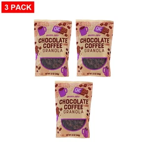 Trader Joe’s Chocolate Coffee Flavored Granola 12 Oz - Pack of 3 - Picture 1 of 3