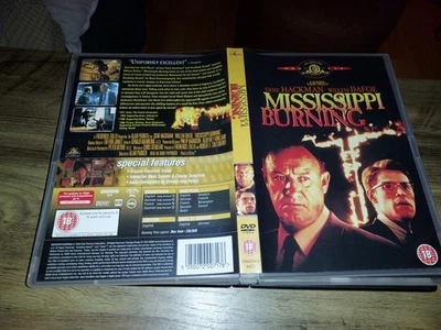 Mississippi Burning [DVD] [1988]  gene hackman willem defoe  uk dvd - Image 1 of 2