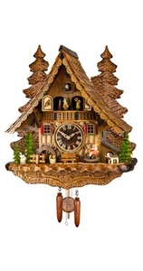Orologio a cucù al quarzo Casa tipo Foresta Nera con musica,.. EN 4995 QMT nuovo - Imagen 1 de 1