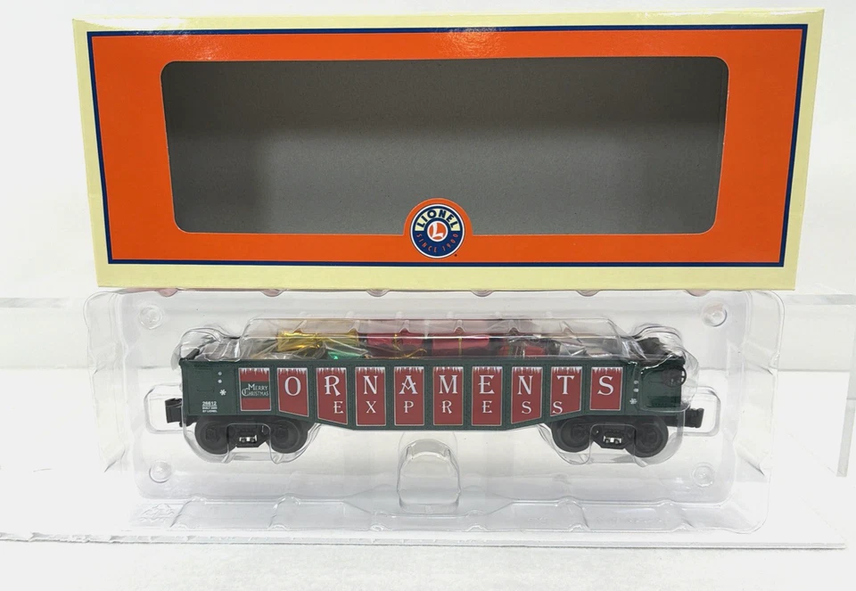 Lionel 6-26612 Christmas Holiday Gondola with Gifts Car O Gauge New - Image 1 of 4