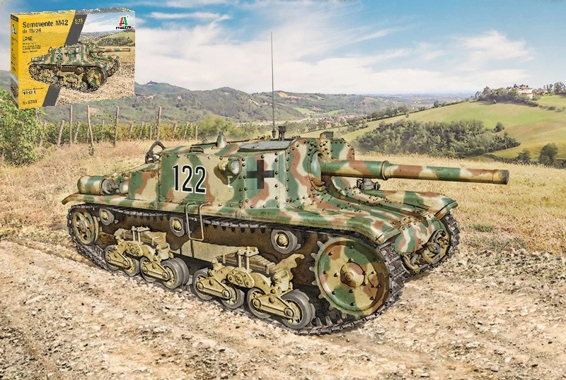 SEMOVENTE M42 DA 75/34 UPGRADED EDITION KIT 1:35 - Immagine 1 di 1
