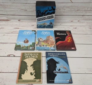 Graphic Novel Adventures Season 1 2018 Van Ryder Games 5 Book Set - Picture 1 of 16