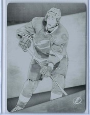 2011-12 Panini Prime Printing Plate Black Vincent Lecavalier 1/1 - Lightning