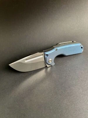Midgards Messer The Little Beowulf Folder Blau Ultra Robust Super Scharf