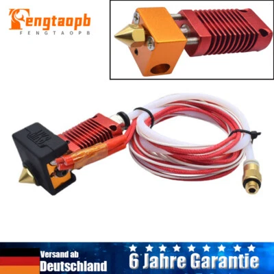 Extruder MK8 Hot End Kit Für Creality CR-10/Ender 3D-Drucker Mit 0.4 Mm Düse DE - Bild 1 von 4