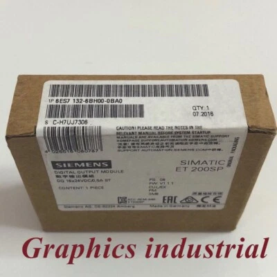 1PC  New SIEMENS 6ES7132-6BH00-0BA0 6ES7 132-6BH00-0BA0  Fast Shipping - Image 1 of 4