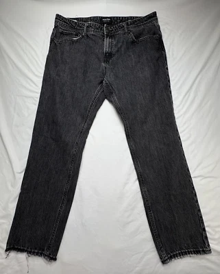 JACK & JONES Men's Comfort / Mike Black Denim Jeans W36" L32" - Image 1 of 4