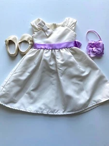 American Girl Puppe schicker Anlass Kleid mit Tasche und Schuhen - Bild 1 von 2