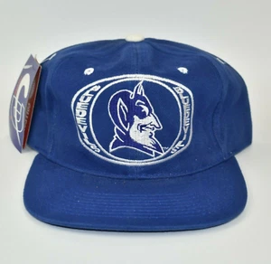 Duke Blue Devils Vintage 90's Adjustable Snapback Cap Hat - NWT - Picture 1 of 7