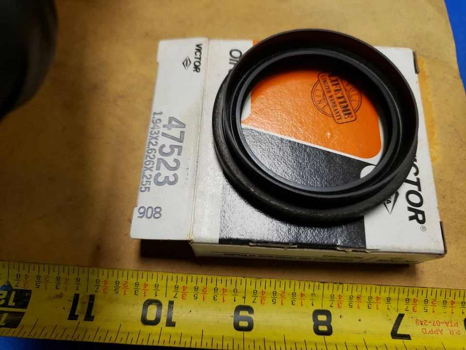 SELLO DE RUEDA NUEVO VICTOR 47523 - SELLO INTERIOR DE RUEDA DELANTERA ¡ENVÍO GRATUITO! Foto 1 de 4
