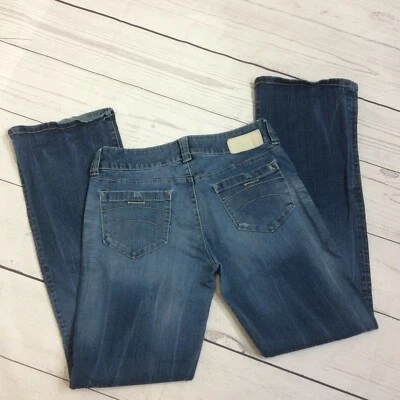 Женские джинсы Kitson LA Boot Cut размер 31 средние вареные синие джинсы  - Изображение 1 из 4