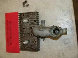 1977 RUPP NITRO 440 cylinder head heads coolant pipe - Picture 1 of 13
