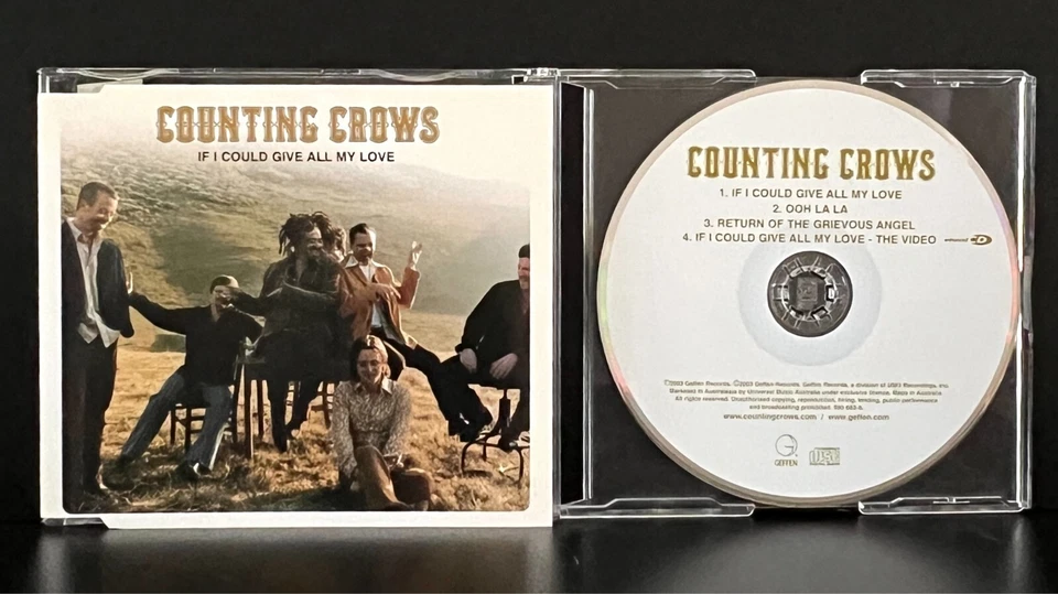 Counting Crows - If I Could Give All My Love 3 Track CD Single Incl CD Rom Video - Image 1 of 1