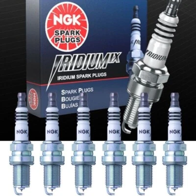 Bujías originales NGK Iridium IX 6 piezas para Audi A6 Quattro Q5 Q7 S4/Cayenne V6 Foto 1 de 4