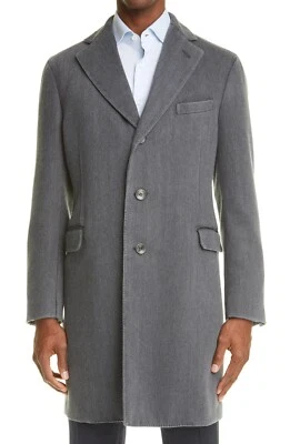 Abrigo Boglioli para hombre $1945 mezcla de cachemir y lana carbón talla 52 / EE. UU. 42 - Italia Foto 1 de 4