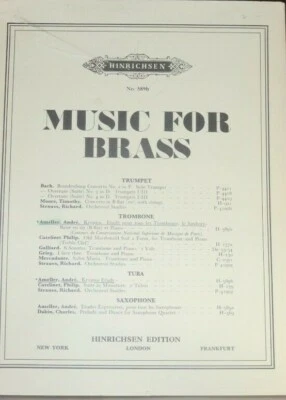 Trombone & Piano  Kryptos by Andre Ameller New Current pub price $13.50 unplayed - Image 1 of 3