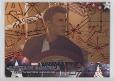 2014 Marvel Red Patriotic Foil 15/99 Captain America: The Winter Soldier #32 a4e