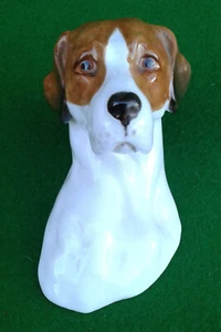 ROYAL WORCESTER - FOXHOUND HEAD WALL MOUNT - RW3025. - Picture 1 of 12