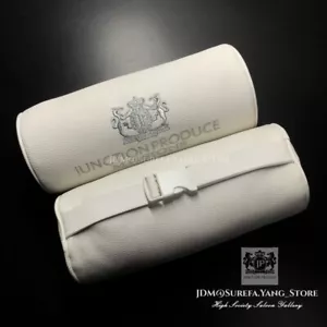 2Pcs JP White Headrests Junction Produce JDM Car Seat Neck Pillows Vip Cushions - Bild 1 von 5