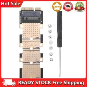 M.2 NGFF SSD To Mini SATA Adapter B Key SATA III for PC Computer Laptop Desktop - Photo 1/12