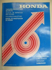 Honda Carburetor Troubleshooting Workshop Manual GX Series Engine's Genuine 