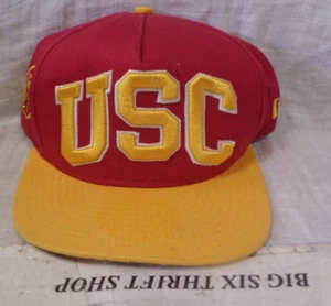 USC TROJANS NEW ERA 9FIFTY COLLEGIATE SNAPBACK CAP HAT SIZE SMALL MEDIUM ADULT - Picture 1 of 5