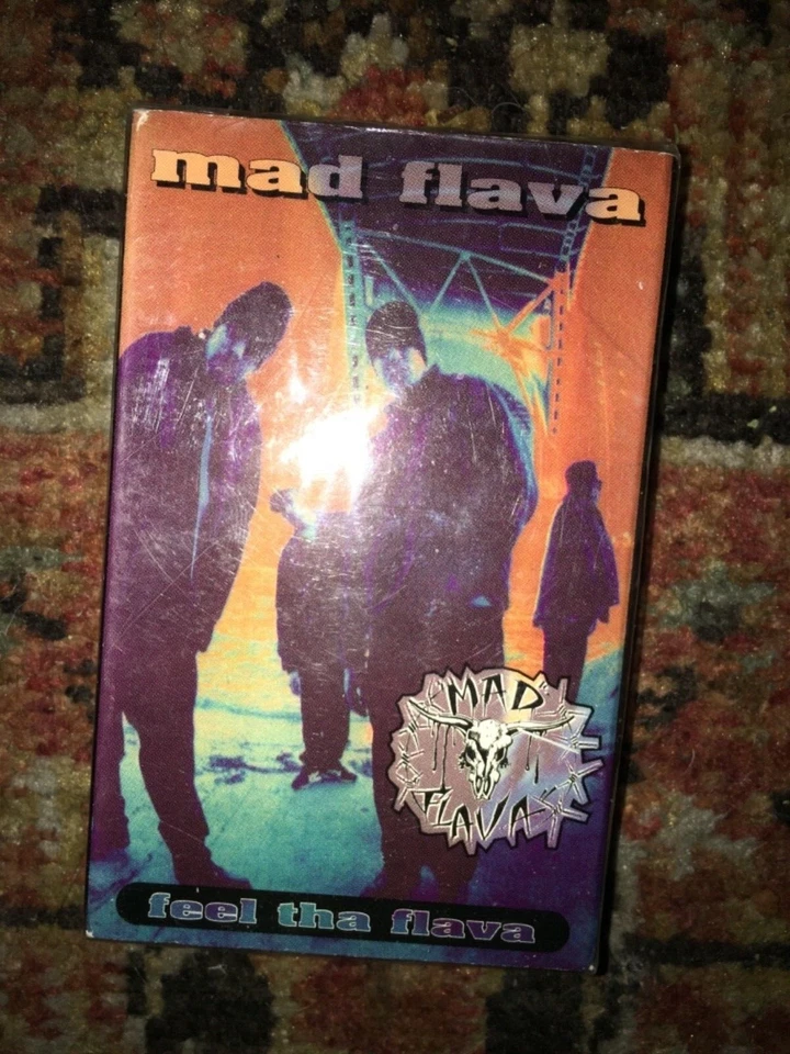 Mad Flava Feel Tha Flava Single Cassette 1993 Priority Records sealed NEW Foto 1 de 1