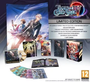 Legend of Heroes: Trails of Cold Steel IV Limited Edition mit Steelbook-Schalter Neu - Bild 1 von 9